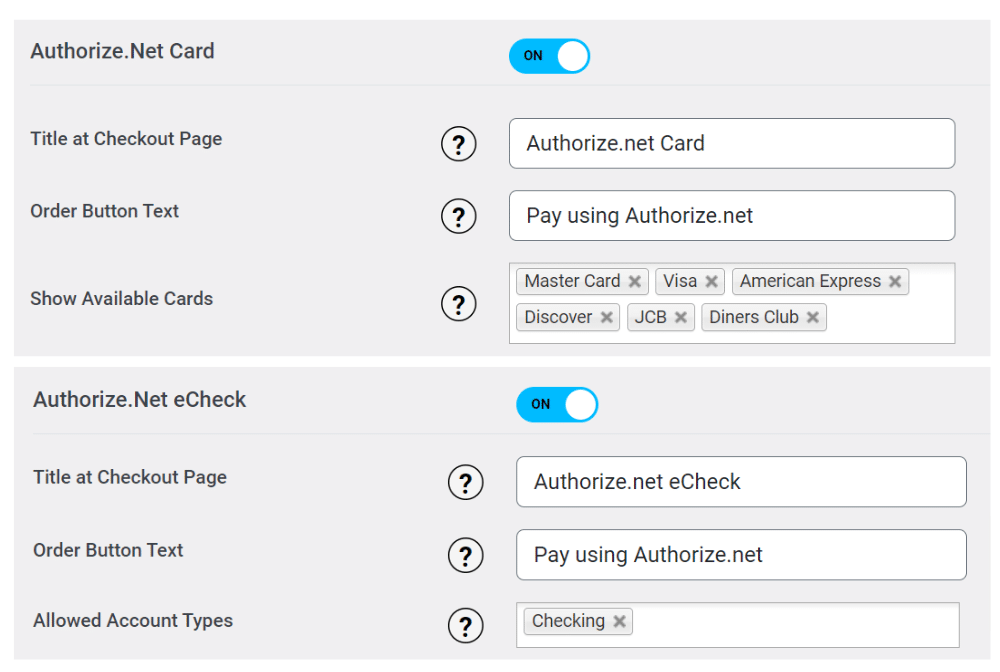 Customize Checkout Page | ELEX WooCommerce Authorize.net Plugin