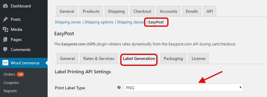 usps shipping plugin with easypost 
