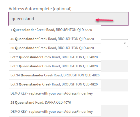 WooCommerce AddressFinder Autocomplete for Australian Addresses