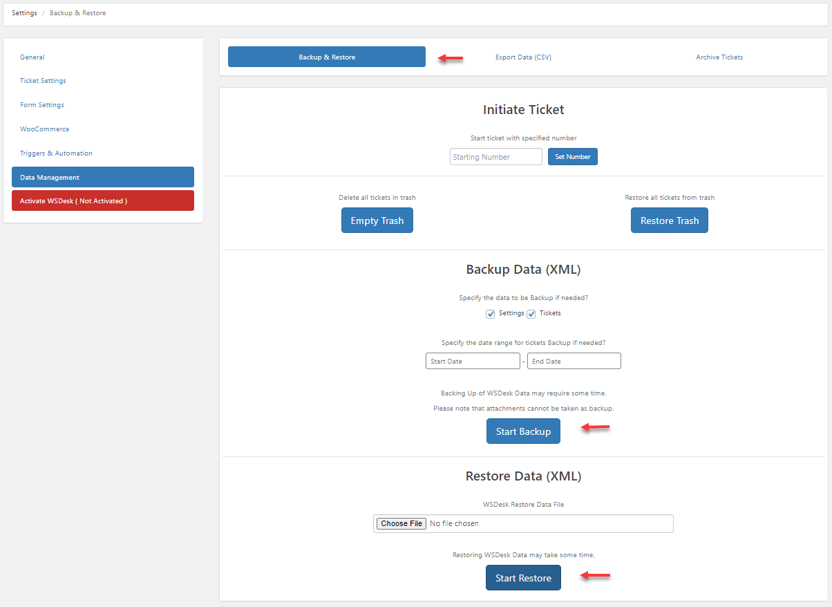 WSDesk - ELEX WordPress Helpdesk & Customer Support Ticket System Plugin | Backup & Restore