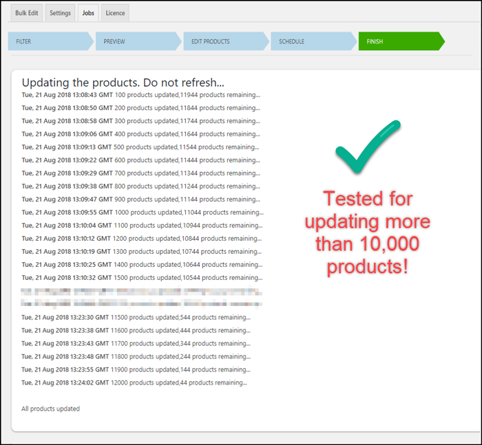 ELEX WooCommerce Advanced Bulk Edit Products | Tested for 10,000 Products