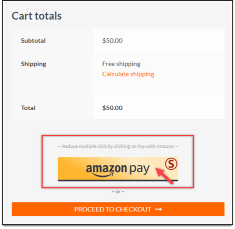 ELEX Amazon Payment Gateway For WooCommerce | Amazon Pay Button