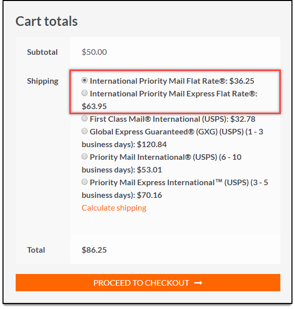 usps shipping rates large flat rate box