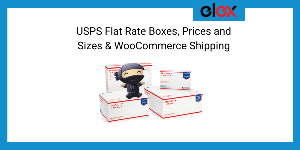 USPS Flat Rate Boxes, Prices and Sizes WooCommerce Shipping Banner