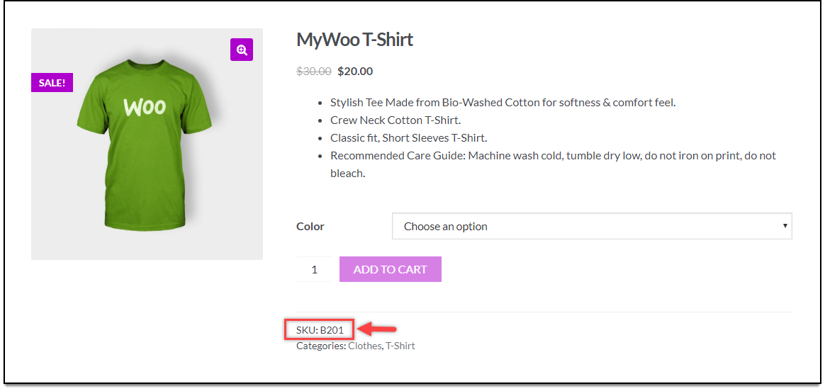 WooCommerce Bulk Edit Products | Product SKU updated