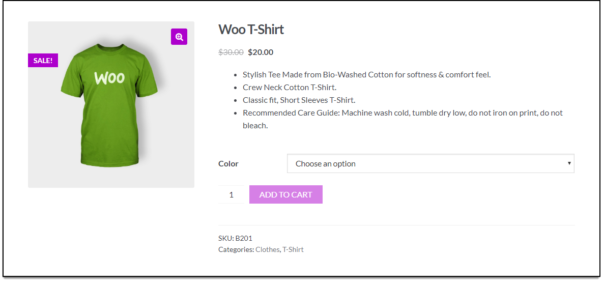 WooCommerce Bulk Edit Products | Size attribute is no longer available