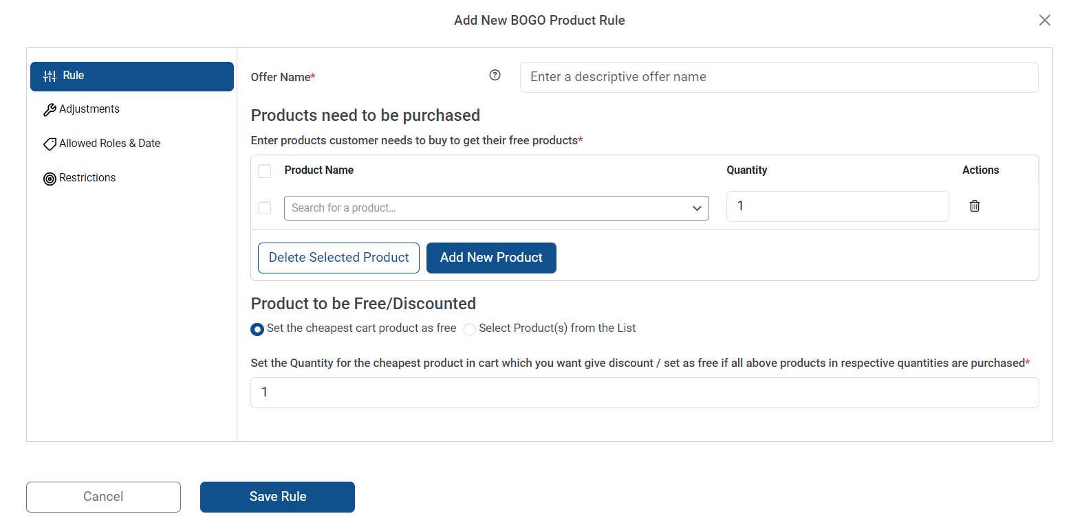 BOGO Product Rules | Dynamic Pricing and Discounts