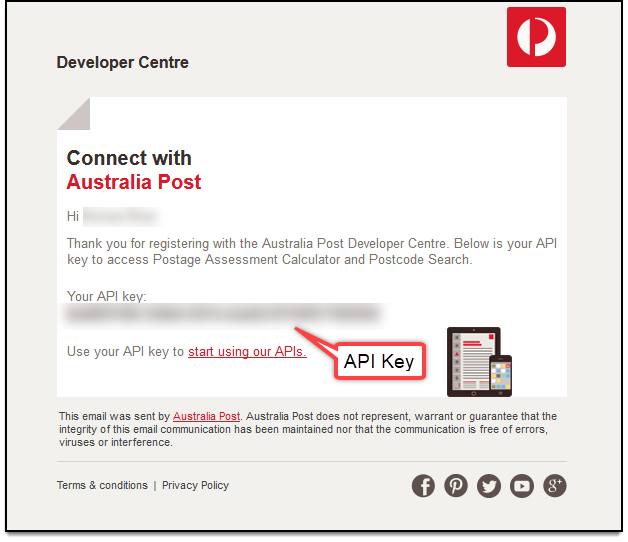WooCommerce Australia Post Plugin | Australia Post API Key