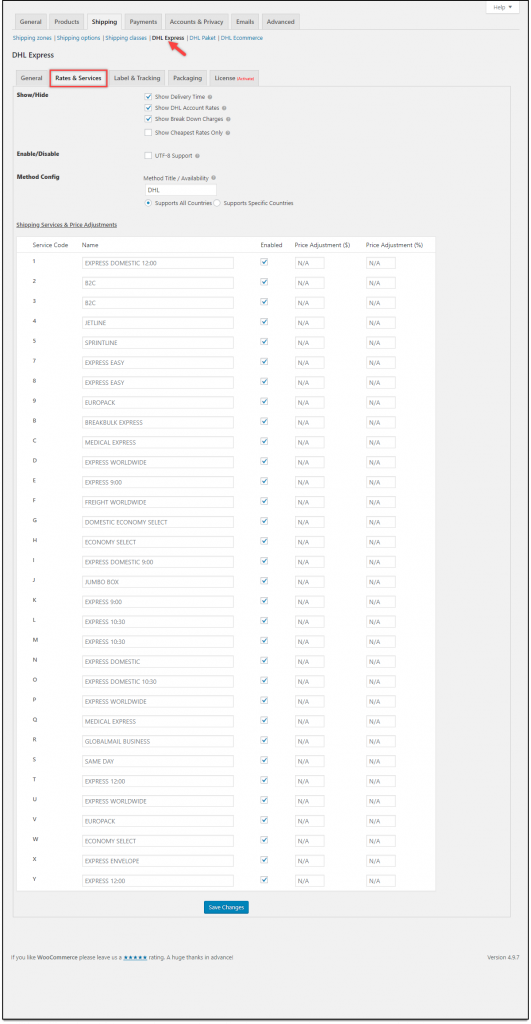 dhl airmail registered tracking