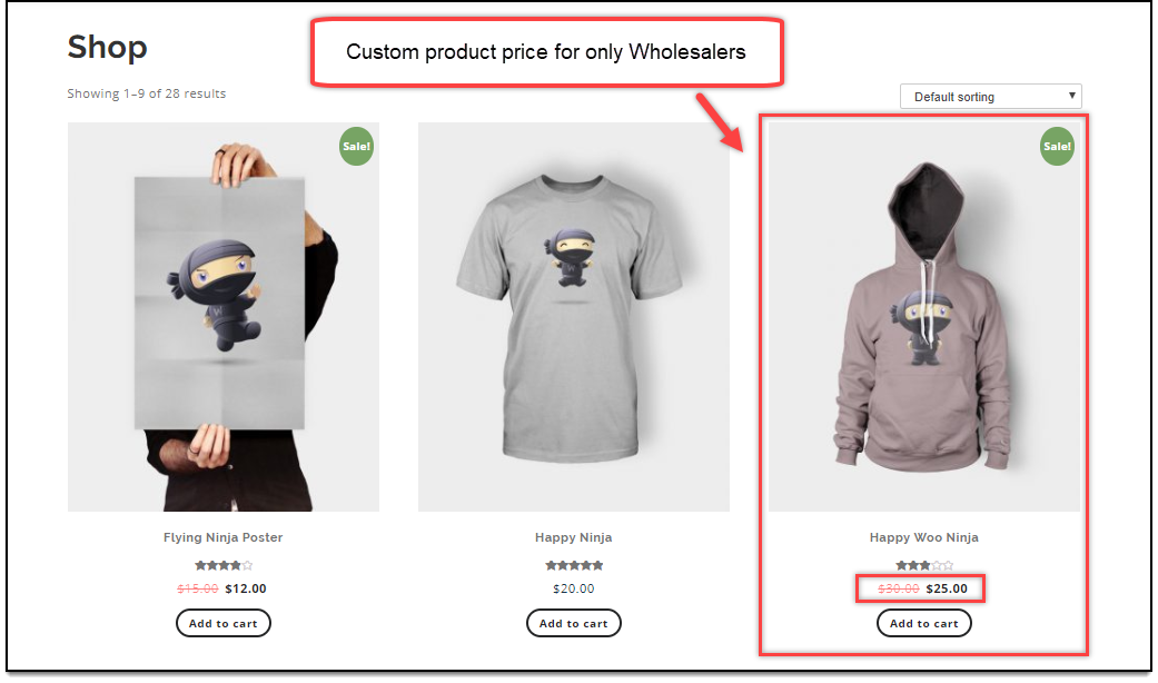 ELEX WooCommerce Wholesale Pricing | Custom Product Price Applied for Wholesalers
