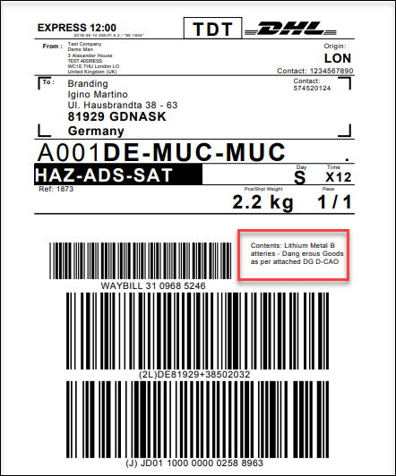 Customs Form For International Shipping