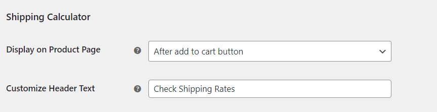 Shipping Calculator