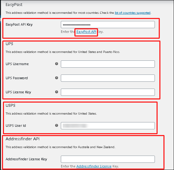 How to Troubleshoot ELEX Address Validation & Google Address Autocomplete Plugin for WooCommerce? | Shipping service APIs