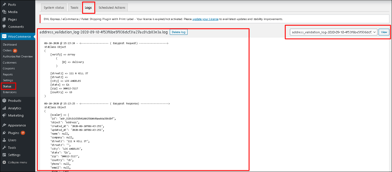 How to Troubleshoot ELEX Address Validation & Google Address Autocomplete Plugin for WooCommerce? | Status-log
