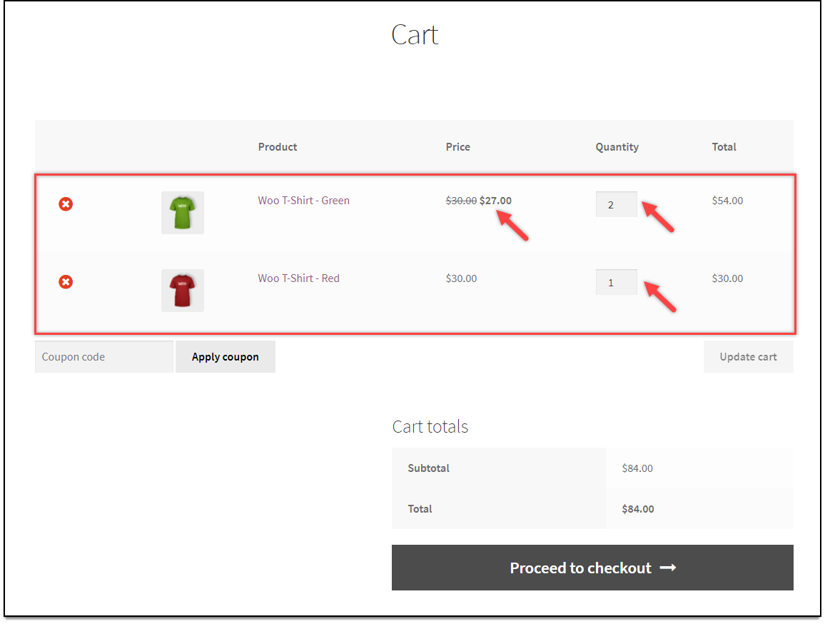 WooCommerce Dynamic Pricing & Discounts | Cart Rule Applied