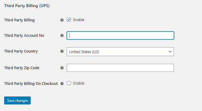 Third Party Billing UPS || EasyPost