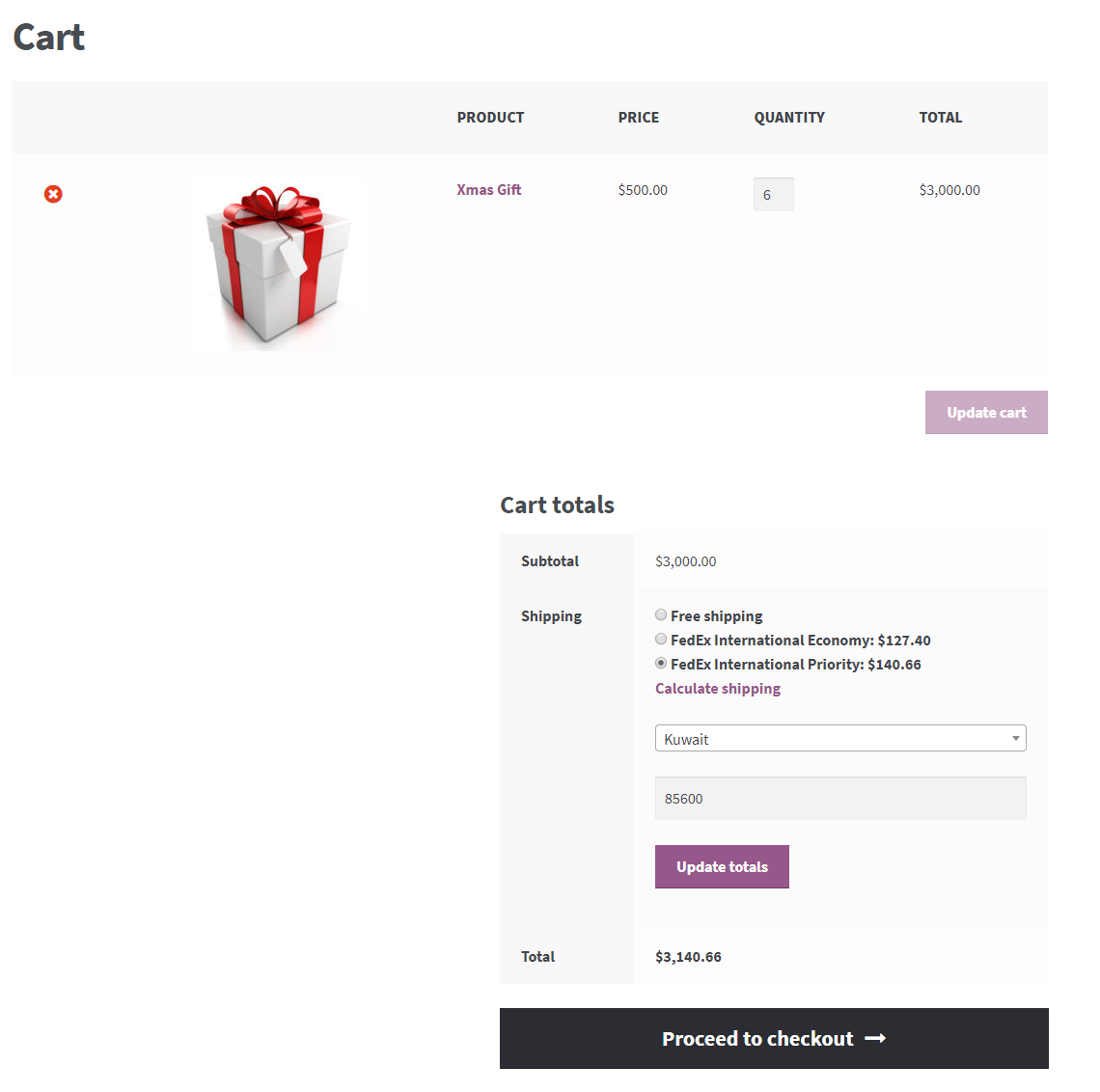 WooCommerce Shipping