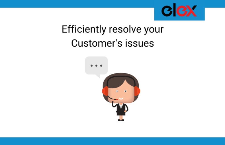 Efficiently resolve your customer's issues Banner