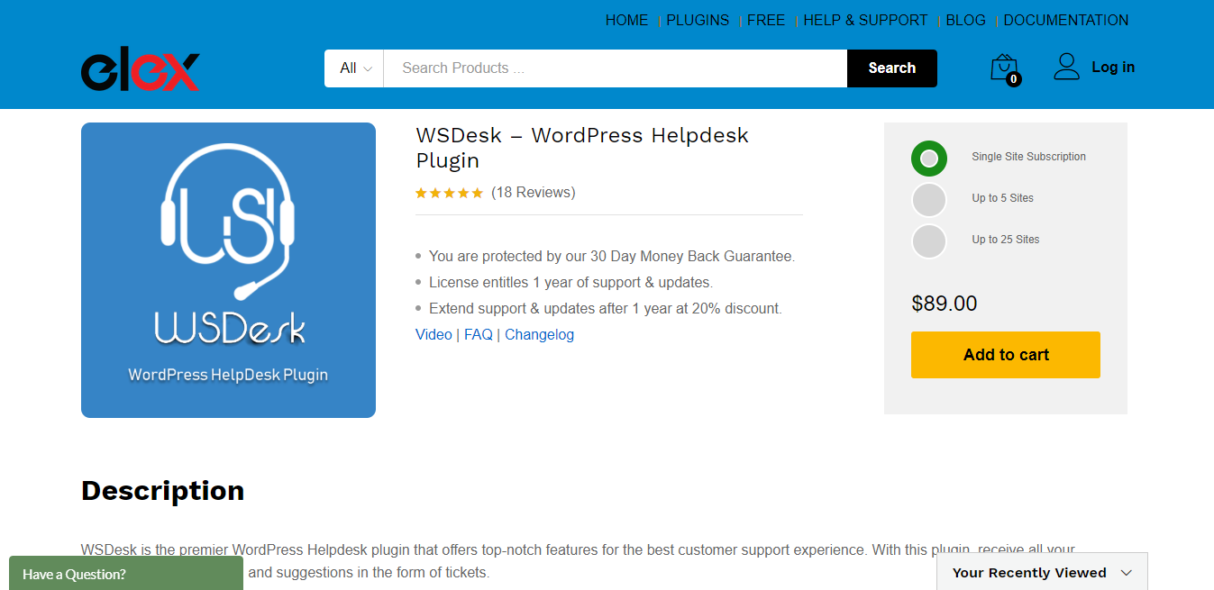 Manage Customer Feedback Form using WSDesk