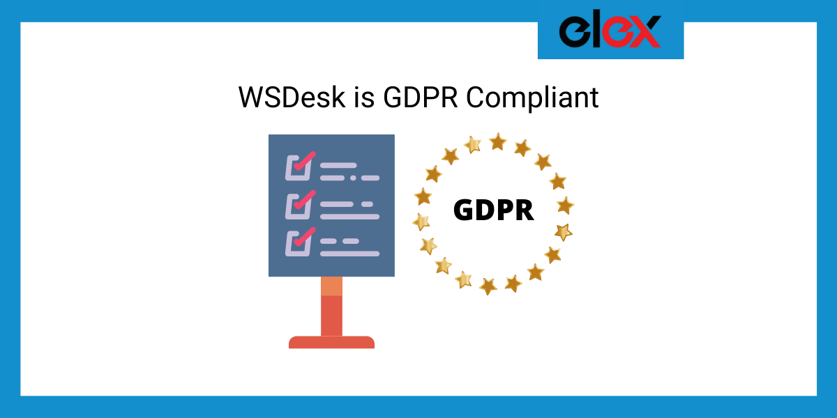 WSDesk is GDPR Compliant Banner