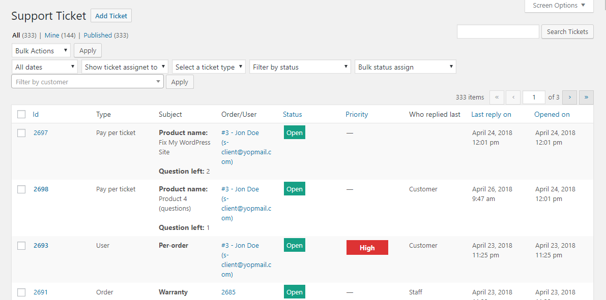 Wsdesk Vs Woocommerce Support Ticket System A Comparison Between