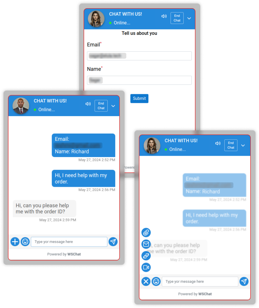 Customizable WordPress Live Chat Widget with Pre-Chat Form