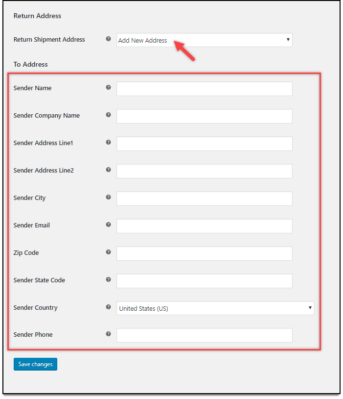 print WooCommerce shipping labels