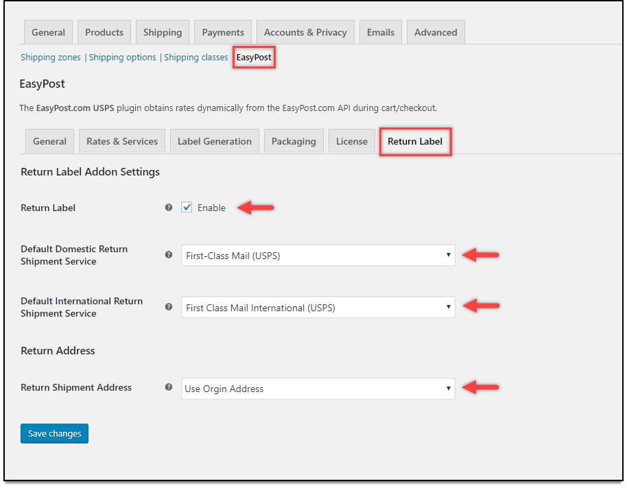 How to Automate Return Shipping Label Printing in WooCommerce