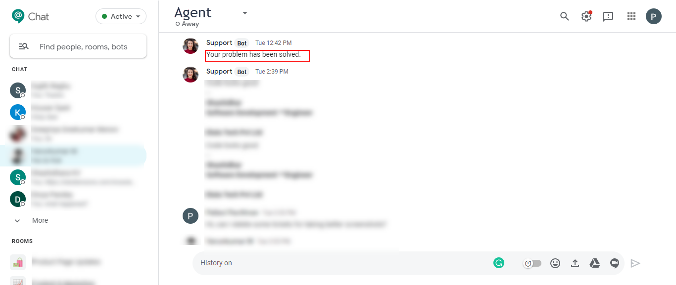 ELEX WordPress HelpDesk & Customer Ticketing System Free Version | Trigger Custom Messages to Agents via Google Chat