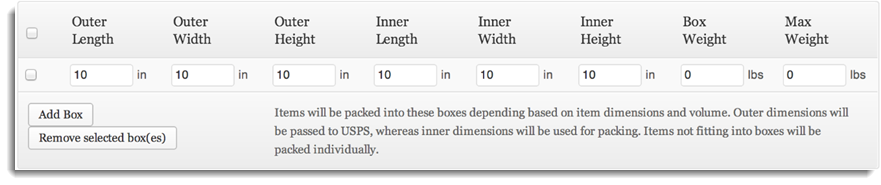 Configure ELEX Box Dimensions | Box Sizes
