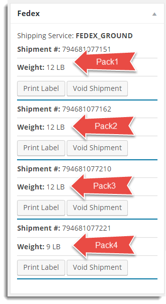 Pack Items by Weight | Packages for Case-3