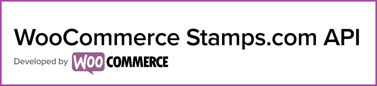 WooCommerce Stamps.com API