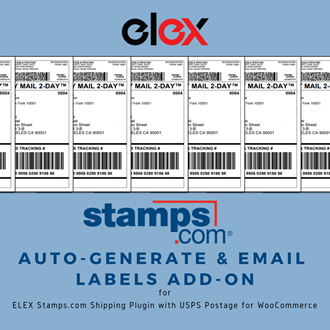 ELEX WooCommerce Stamps.com USPS Auto Generate Email Labels Add-On | Logo