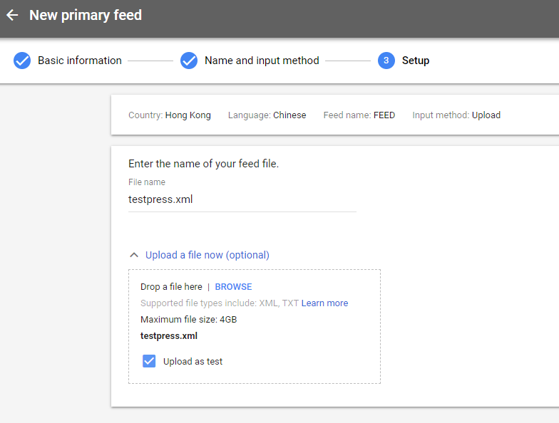 ELEX Google Product Feed Plugin Uploading Generated Feed WooCommerce Google Product Feeds