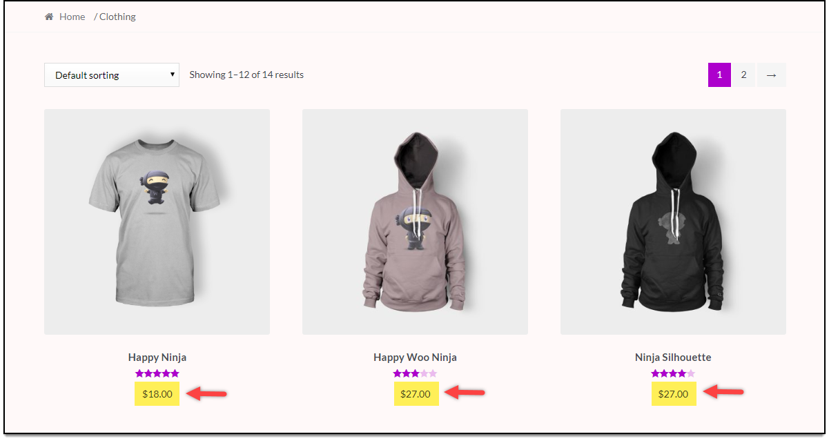WooCommerce Category Discounts | 10% discount for Clothing category