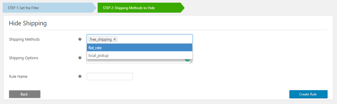 Hide WooCommerce Shipping Methods Plugin 