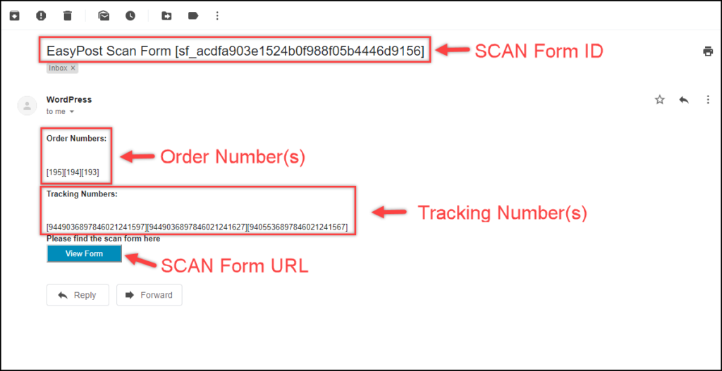 Send SCAN Forms to custom Email IDs
