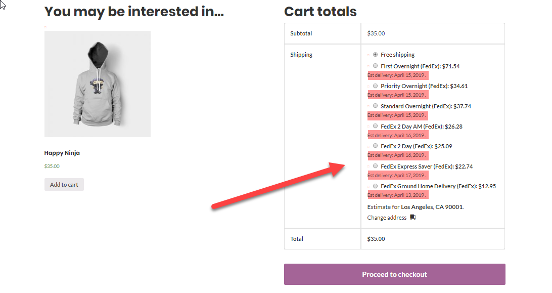 How to Show Estimated Delivery Date for WooCommerce FedEx Rates with  EasyPost? (with Video) - ELEXtensions