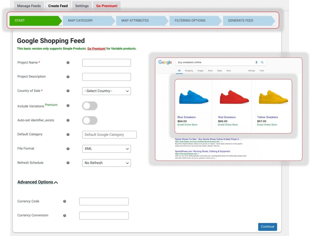 Display your Products on WooCommerce Google Shopping