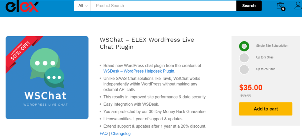 WSChat | WordPress Chat plugin