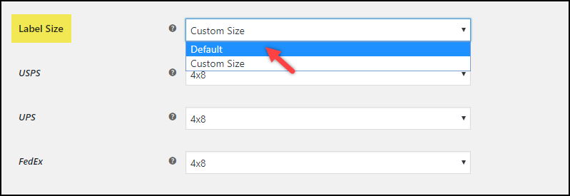 Customize FedEx Shipping Labels with EasyPost | Label Size