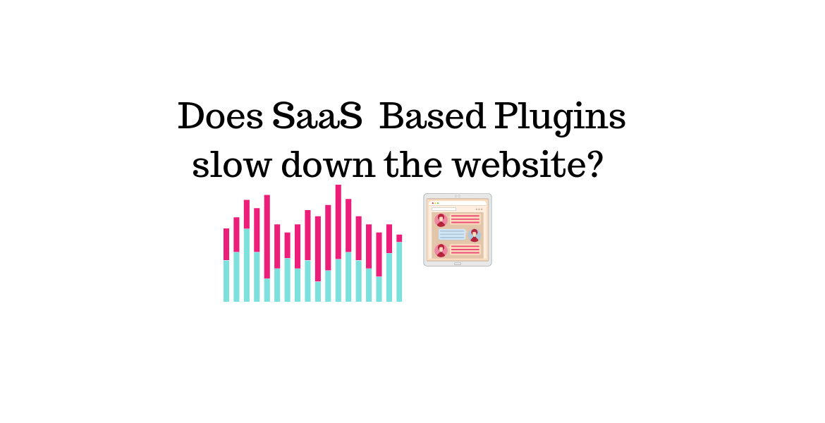 Does SaaS Based Plugins slow down the website || live chat plugin