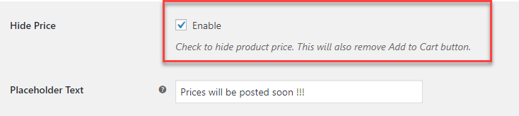 Hide Prize || WooCommerce Catalog Mode