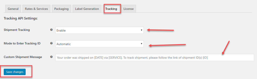 Customize tracking settings || USPS Shipping