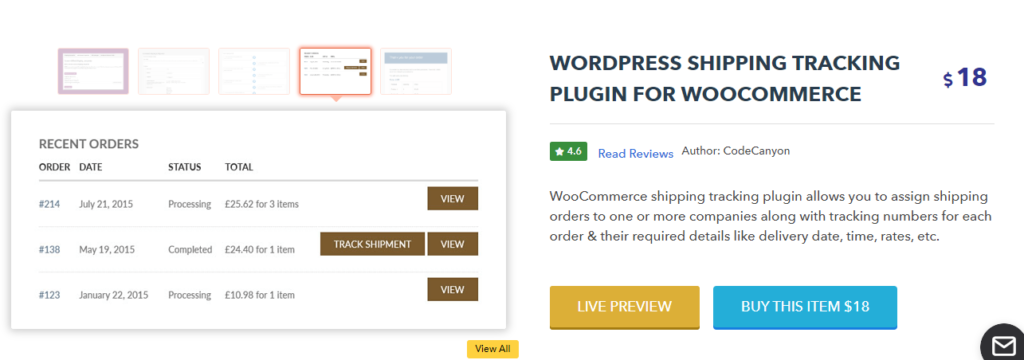 WordPress Shipping tracking Plugin || WooCommerce Tracking Plugin
