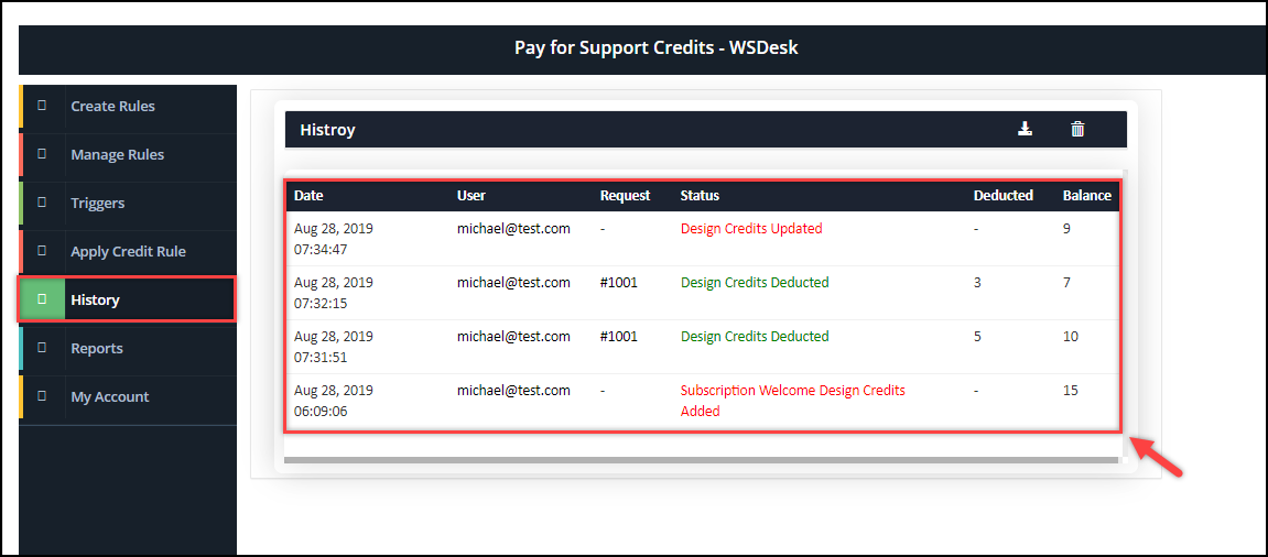WSDesk Pay For Support | All Credit History