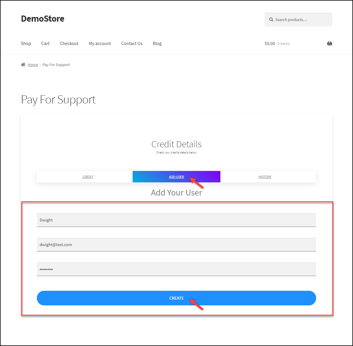 WSDesk Pay For Support | Adding a Child Account WSDesk Pay For Support | Adding a Child Account