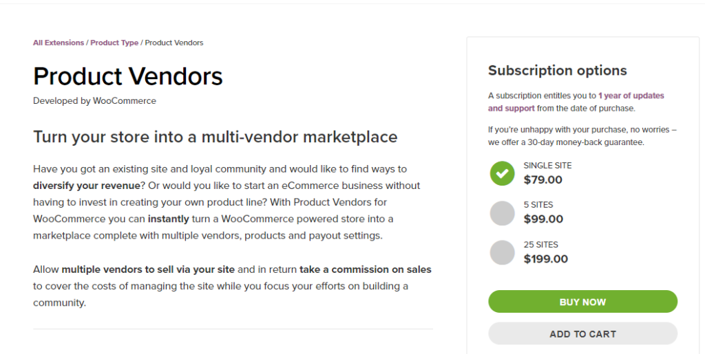 WooCommerce Product Vendors|| Multi-vendor marketplace plugin