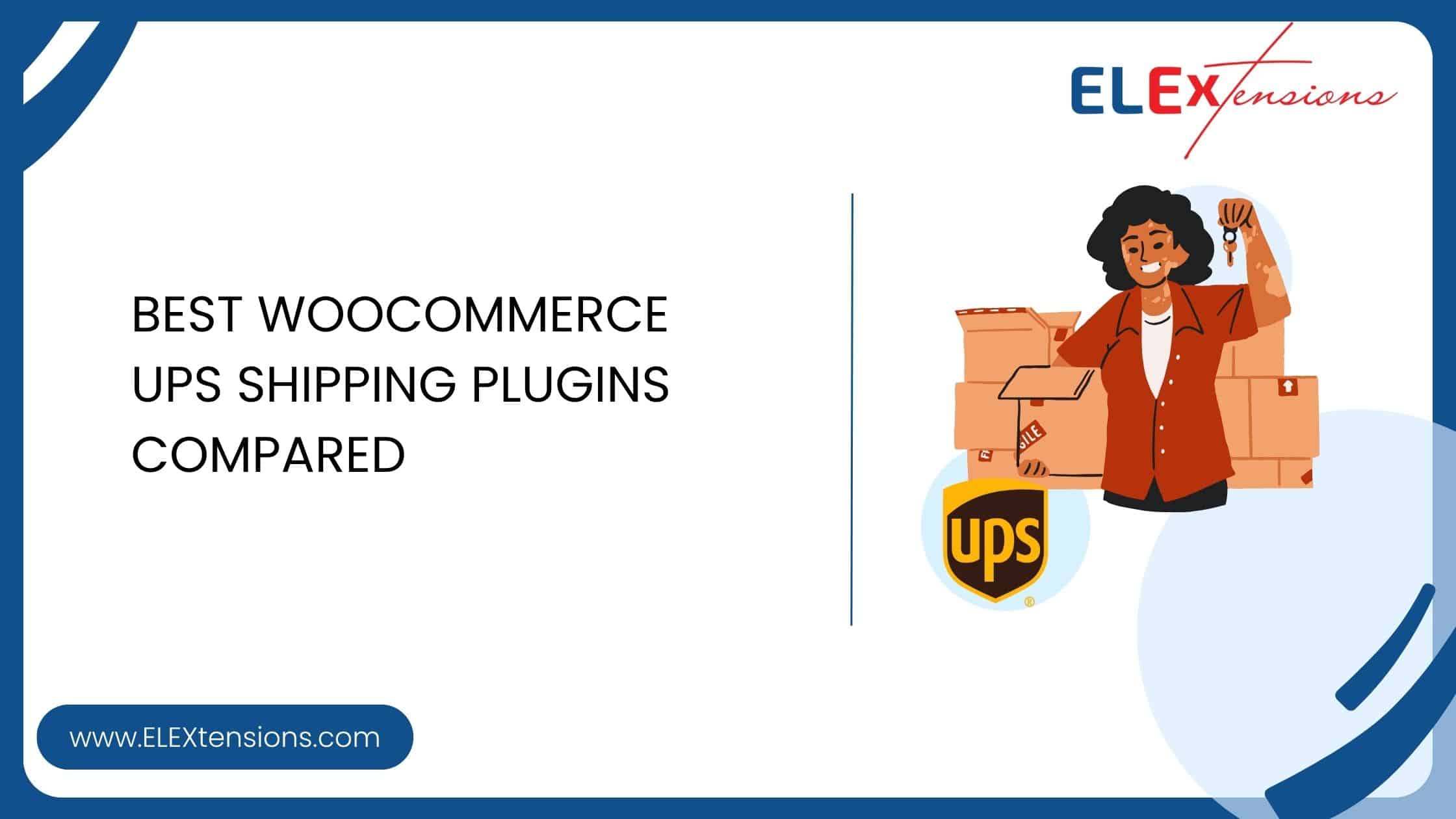 Best WooCommerce UPS Shipping Plugins