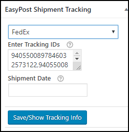 WooCommerce FedEx Shipping Plugins | ELEX EasyPost FedEx Shipping & Label Printing Plugin Tracking Details